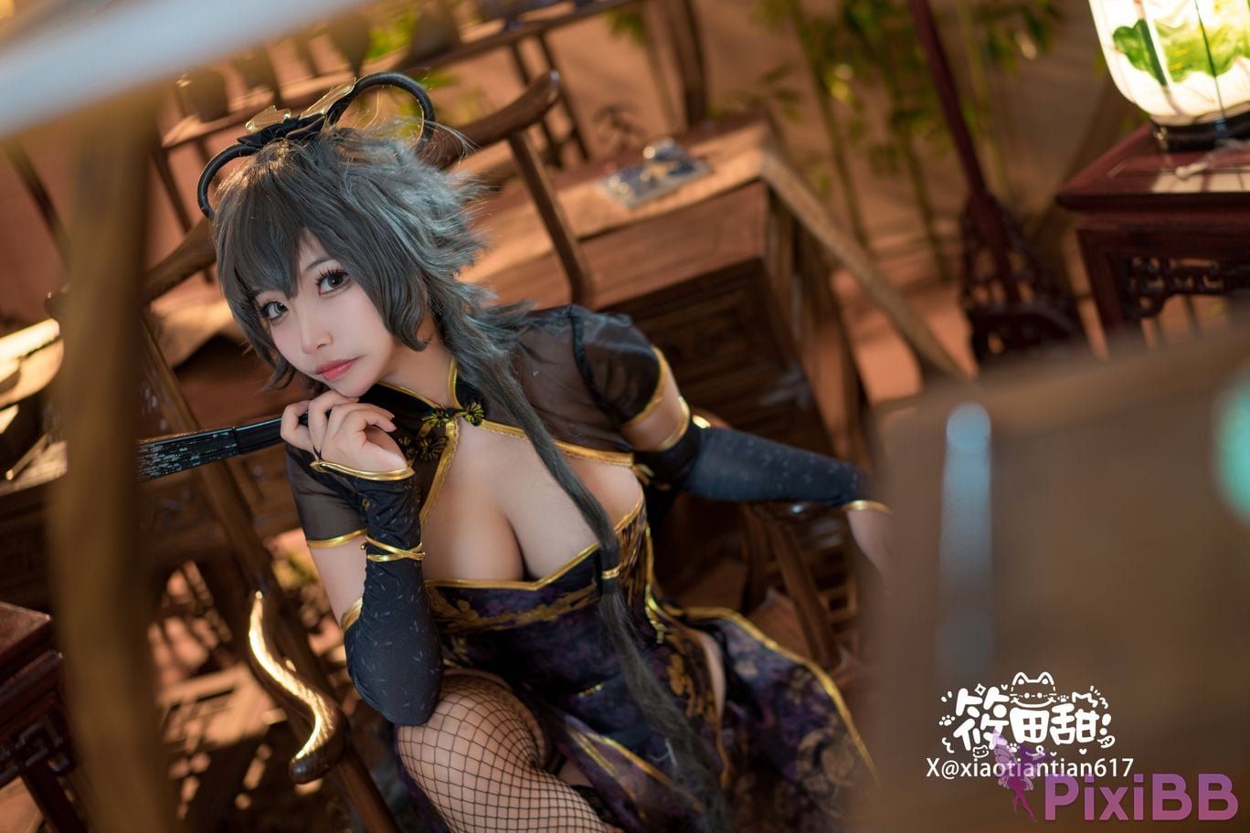 Cosplayer Vanilla Milk Meow Luo Tianyi Canary PixiBB.COM 013
