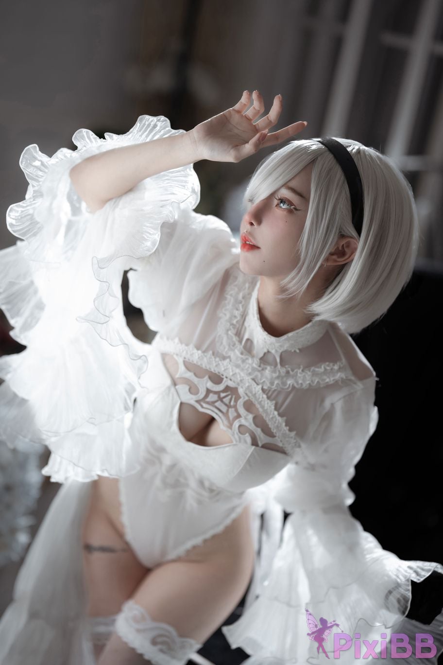Cosplayer Le Josette 2B Bride PixiBB.COM 019