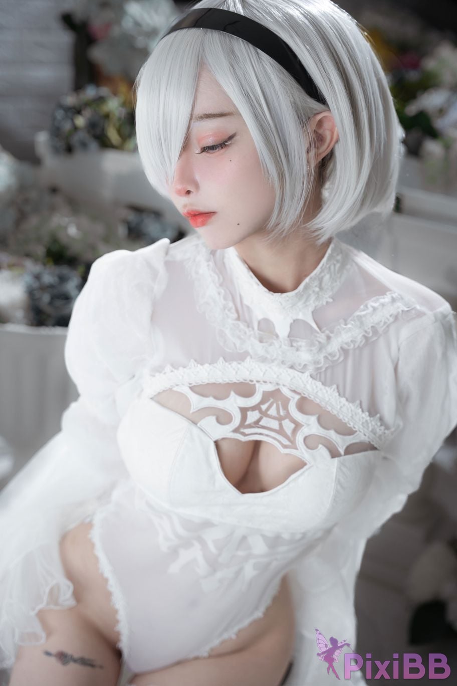 Cosplayer Le Josette 2B Bride PixiBB.COM 020