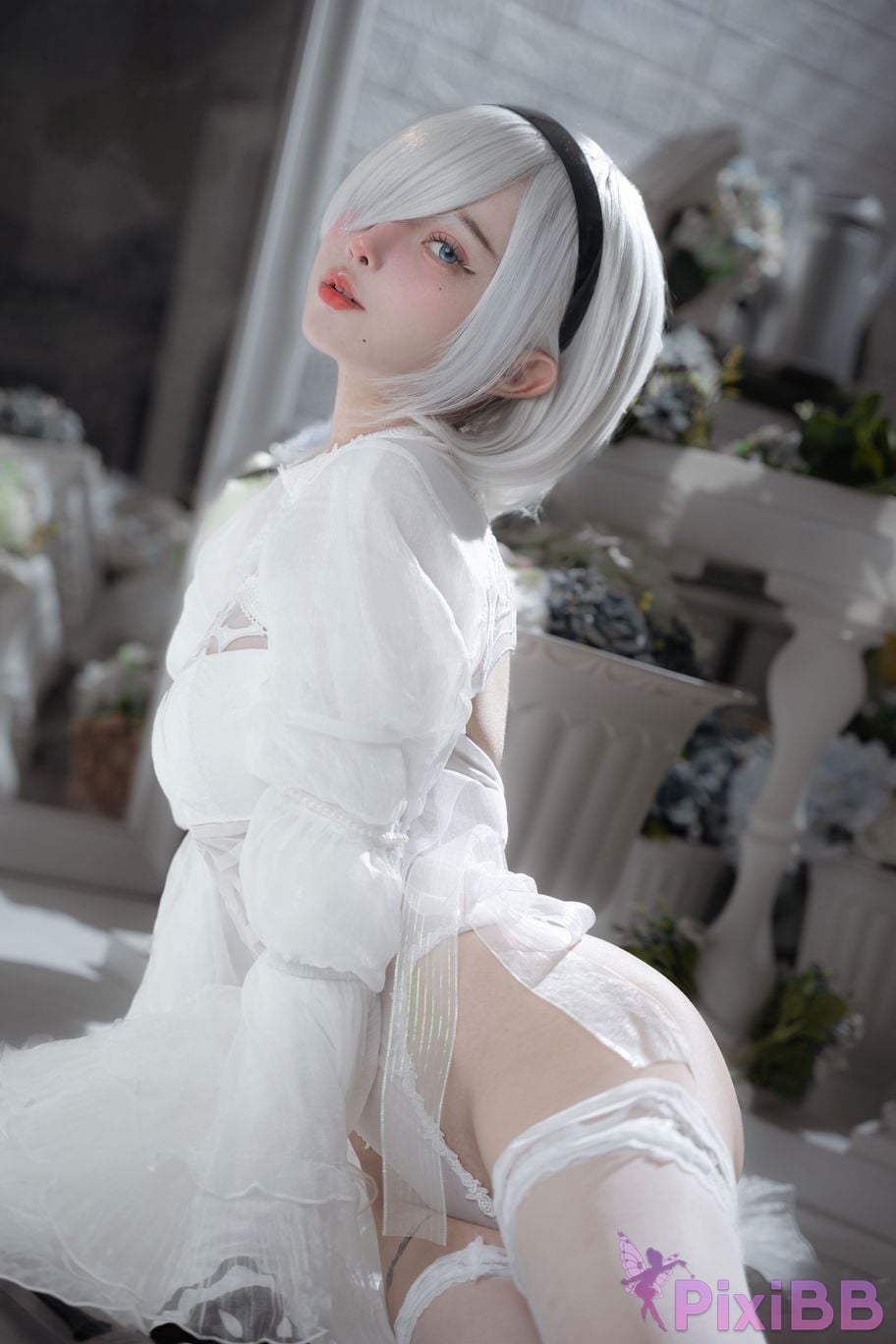 Cosplayer Le Josette 2B Bride PixiBB.COM 028