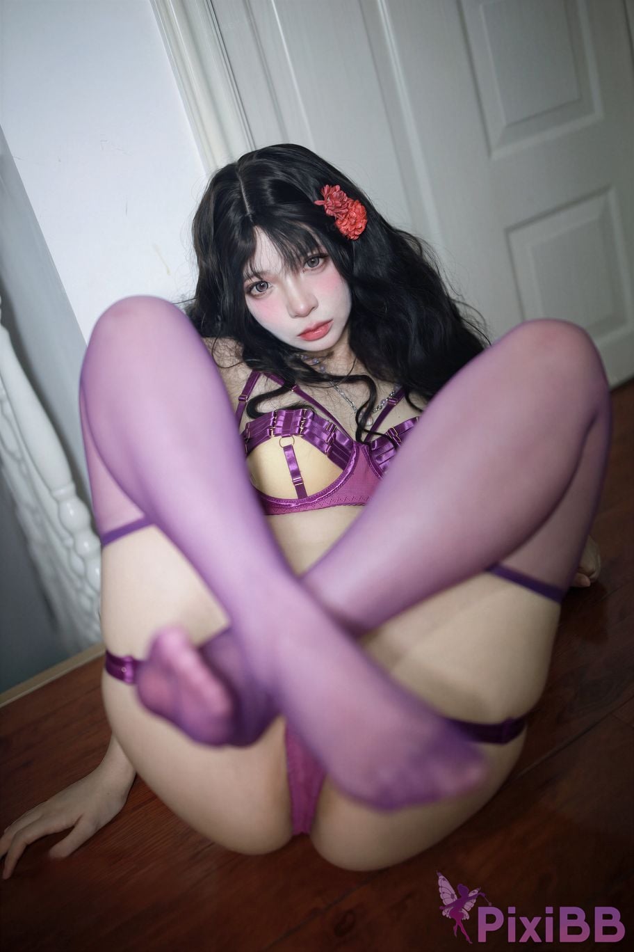 Cosplayer crazy cat ss Purple charm PixiBB.COM 042