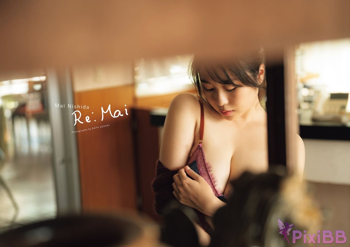Japanese Idol Mai Nishida photo collection Re 8 Return after a year I Maximum exposure of cup beautiful body Asa Gei PixiBB.COM 003