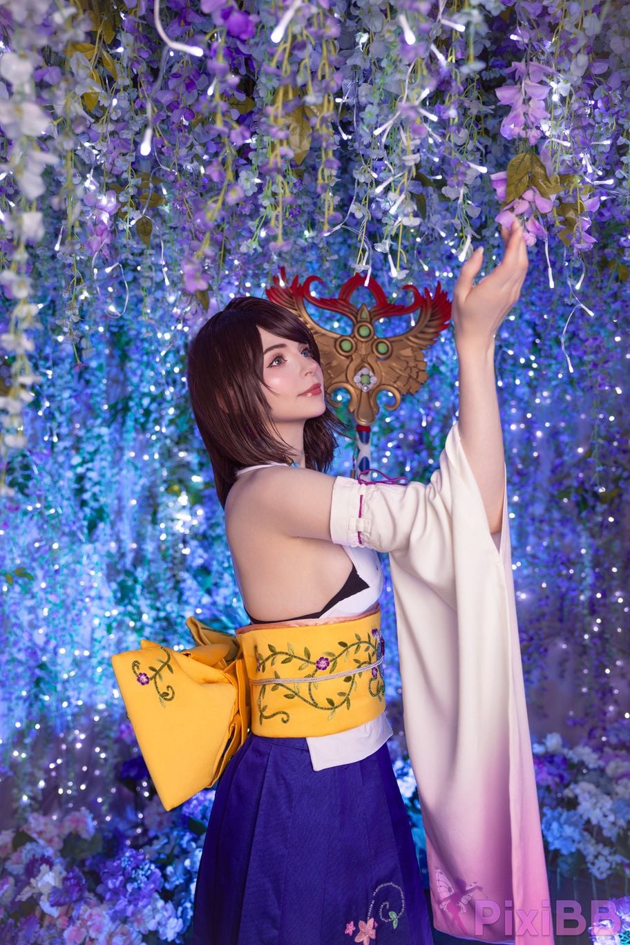Cosplayer Peach milky Yuna PixiBB.COM 005