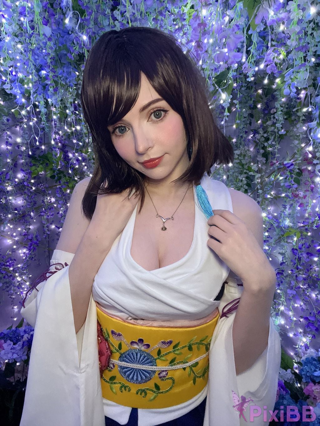 Cosplayer Peach milky Yuna PixiBB.COM 021