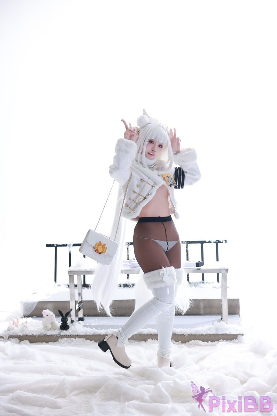 Cosplayer G44 wont get hurt Blanche lucky express PixiBB.COM 003