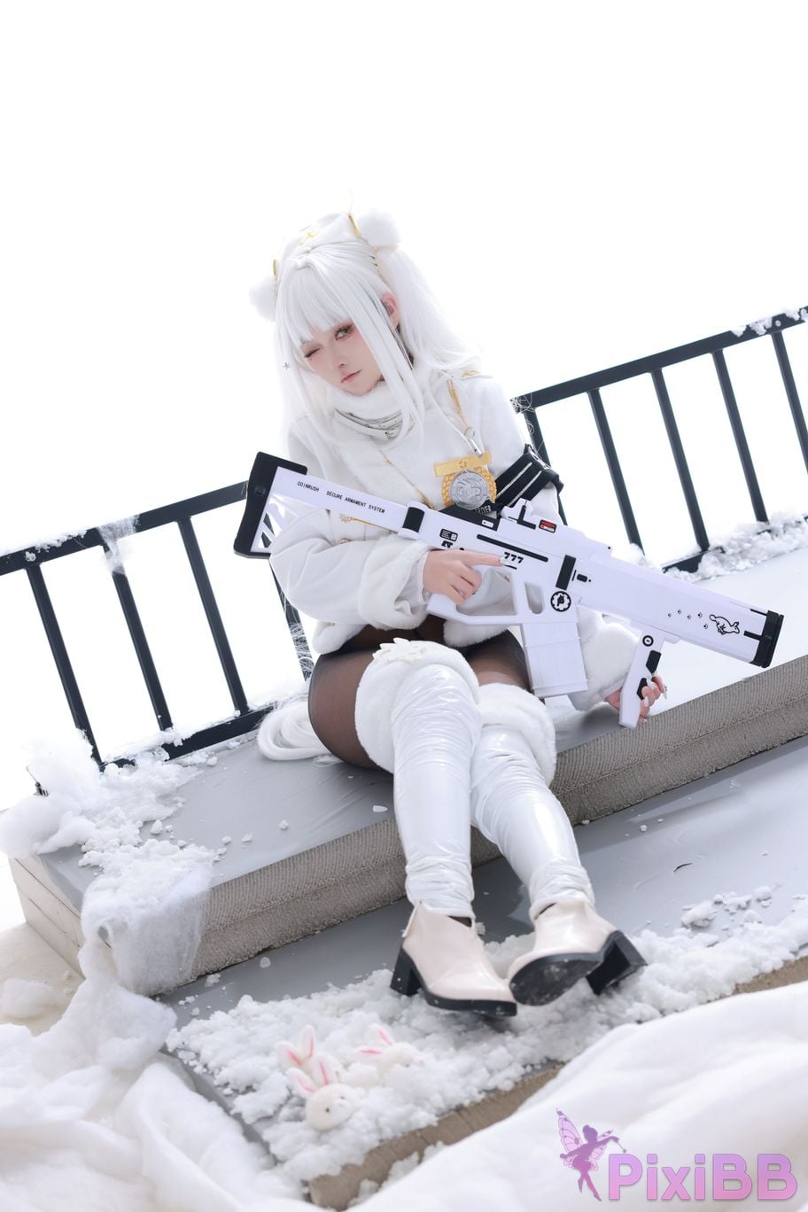 Cosplayer G44 wont get hurt Blanche lucky express PixiBB.COM 032
