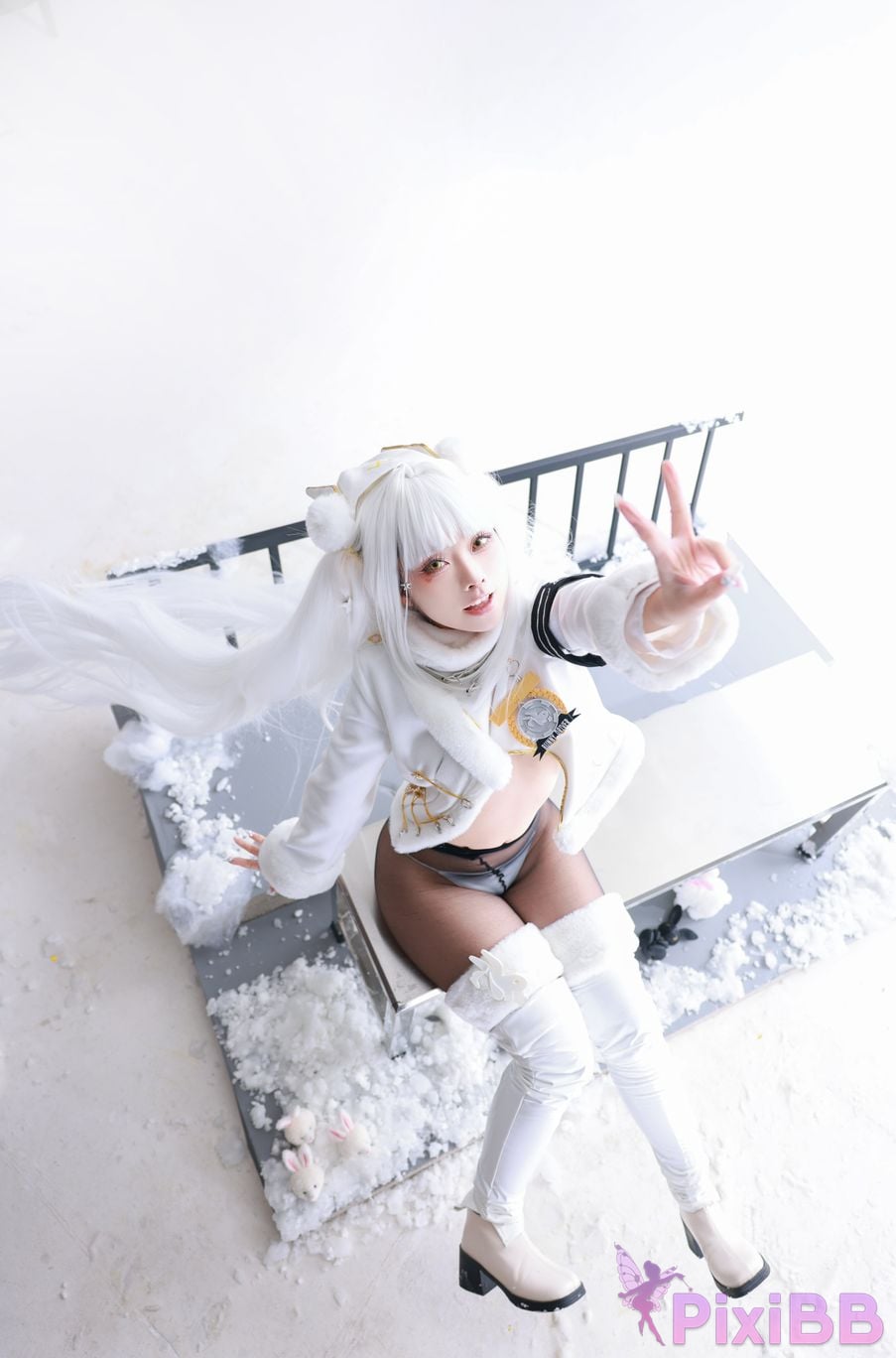 Cosplayer G44 wont get hurt Blanche lucky express PixiBB.COM 044
