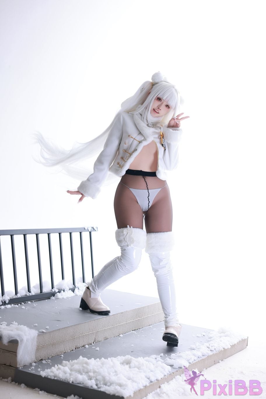 Cosplayer G44 wont get hurt Blanche lucky express PixiBB.COM 050