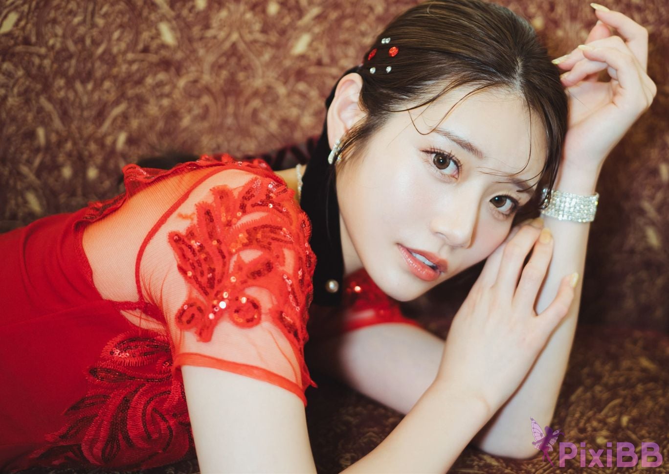 Japanese Idol Saika Kawakita Hebei Caijia Lady Mary 13 PixiBB.COM 044