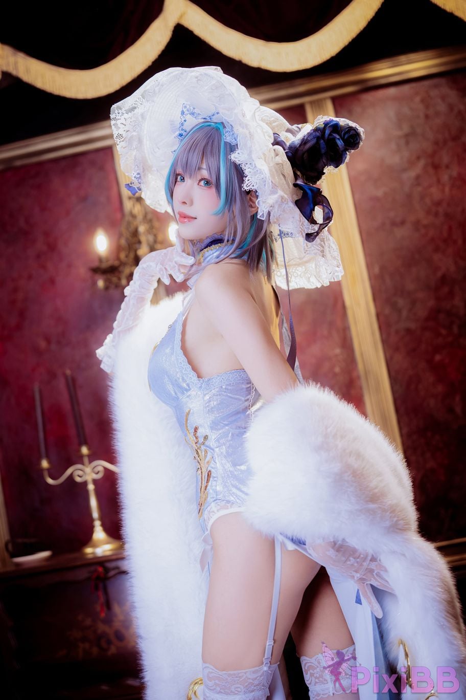 Cosplayer Ely eee ElyEE child Cheshire Cheongsam ver PixiBB.COM 008
