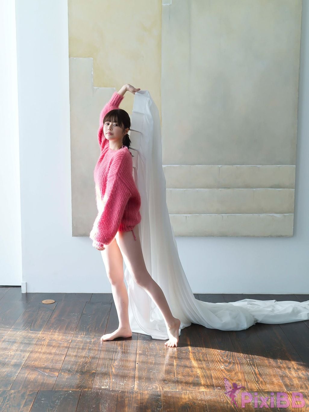 Japanese Idol Yuzuha Saeki digital photo book Unraveling in vermilion ENTAME36oC PixiBB.COM 011