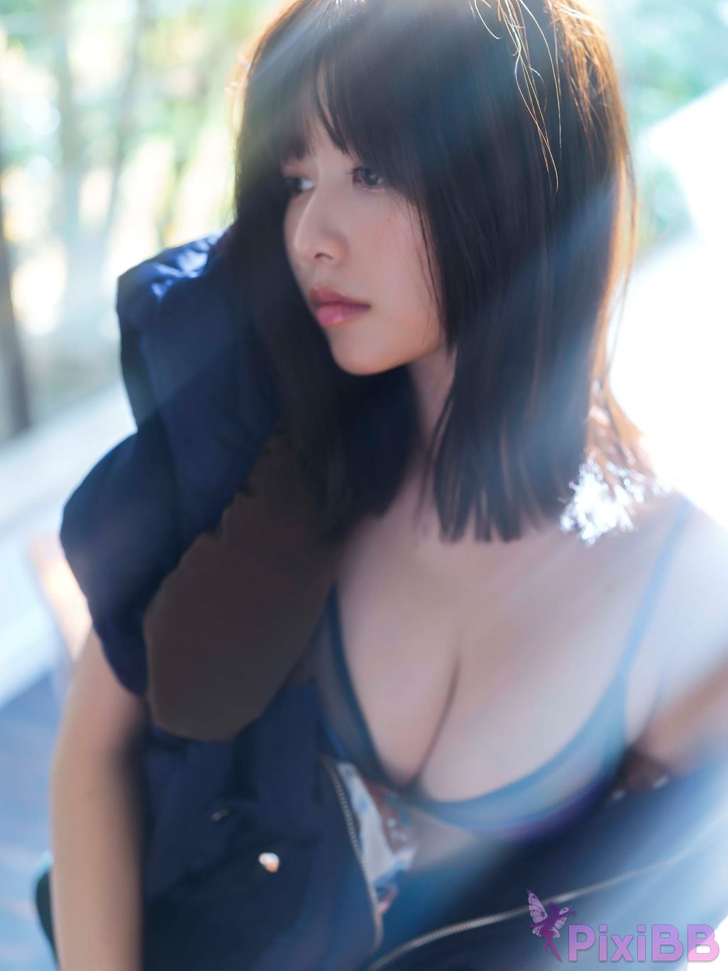 Japanese Idol Yuzuha Saeki digital photo book Unraveling in vermilion ENTAME36oC PixiBB.COM 013