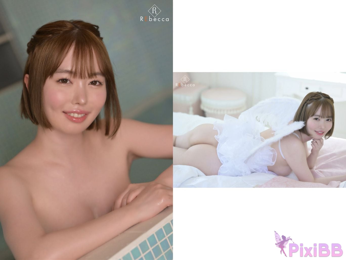 Japanese Idol Misao Oguri REbecca Soushun Poolside PixiBB.COM 037