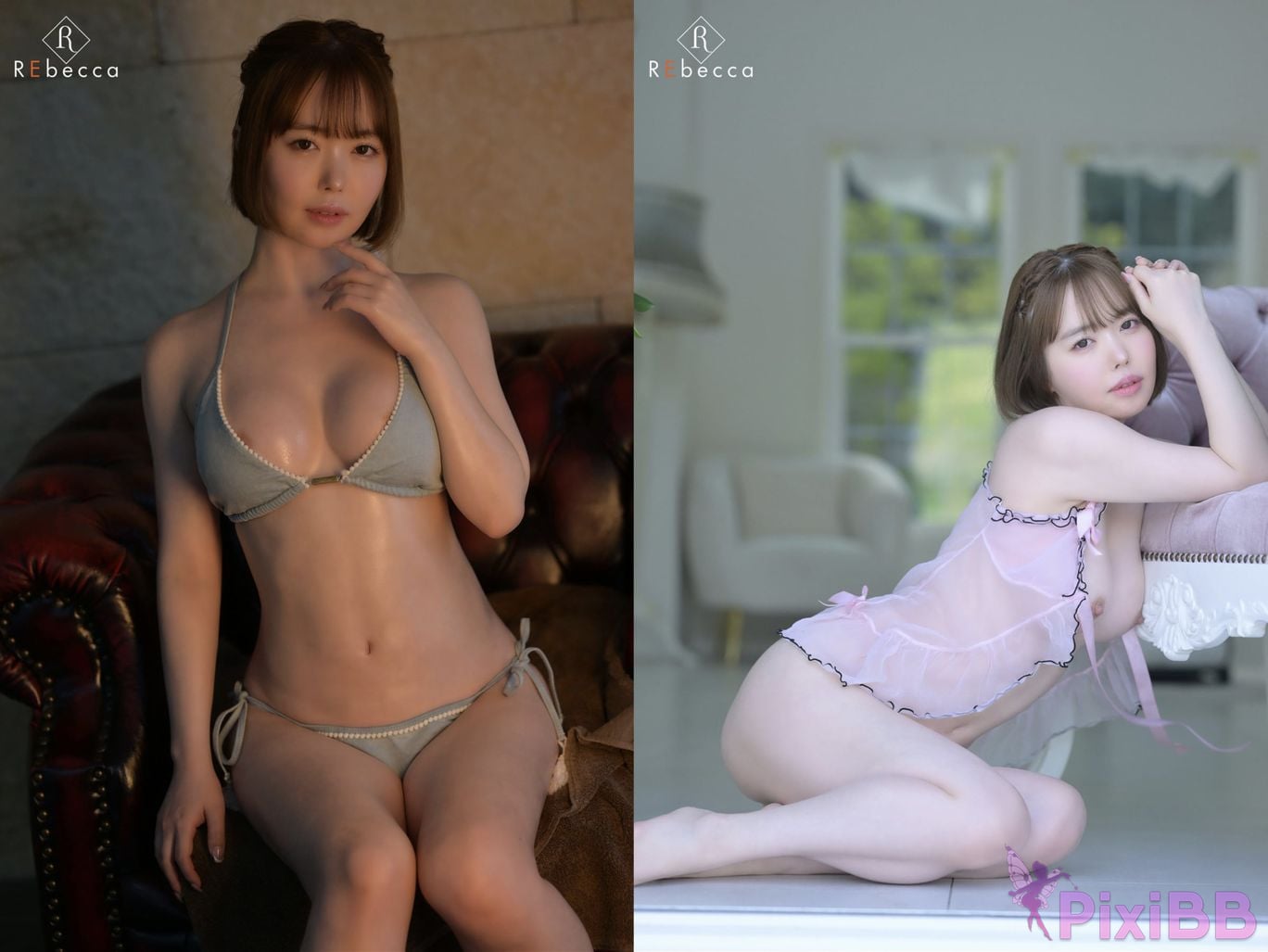 Japanese Idol Misao Oguri REbecca Soushun Poolside PixiBB.COM 048