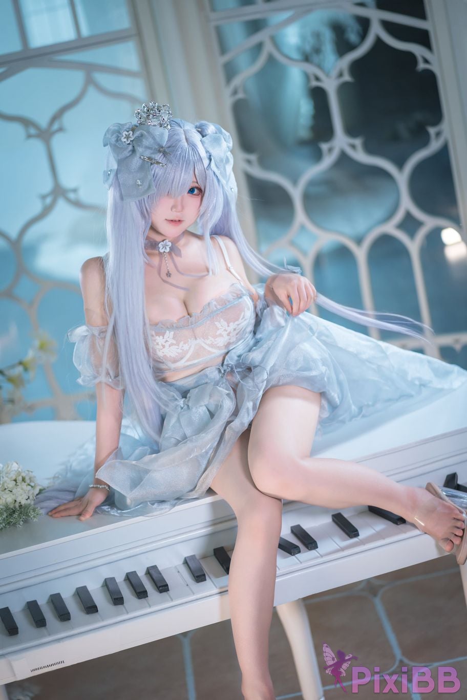 Cosplayer Double Jibaobao is delicious cinderella dress PixiBB.COM 014