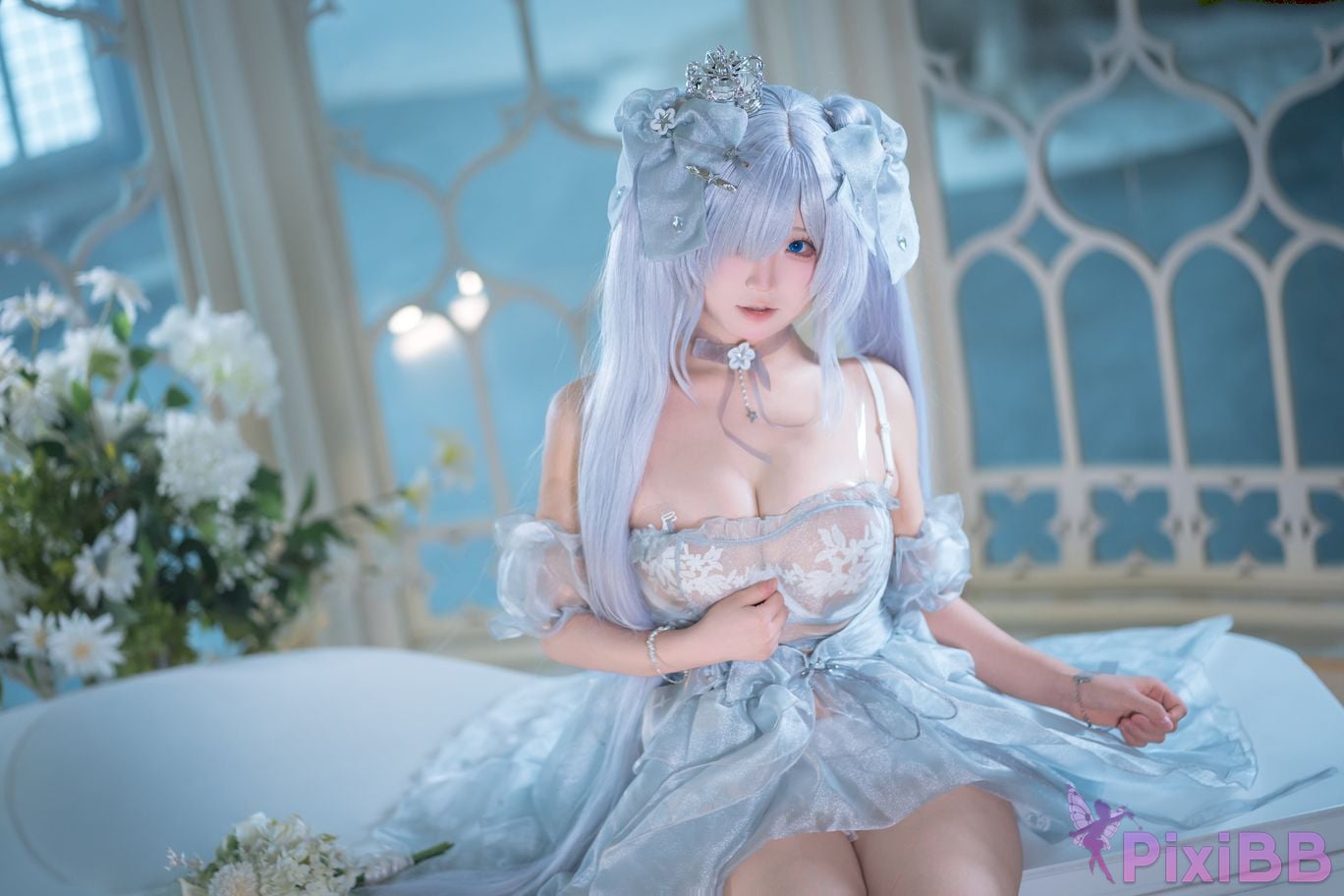 Cosplayer Double Jibaobao is delicious cinderella dress PixiBB.COM 017