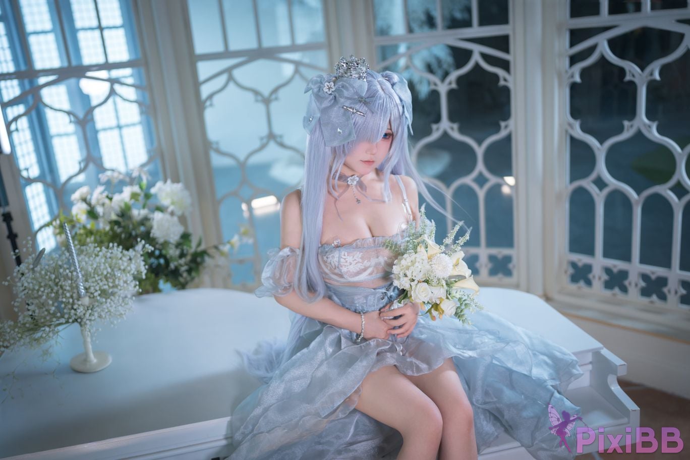 Cosplayer Double Jibaobao is delicious cinderella dress PixiBB.COM 019
