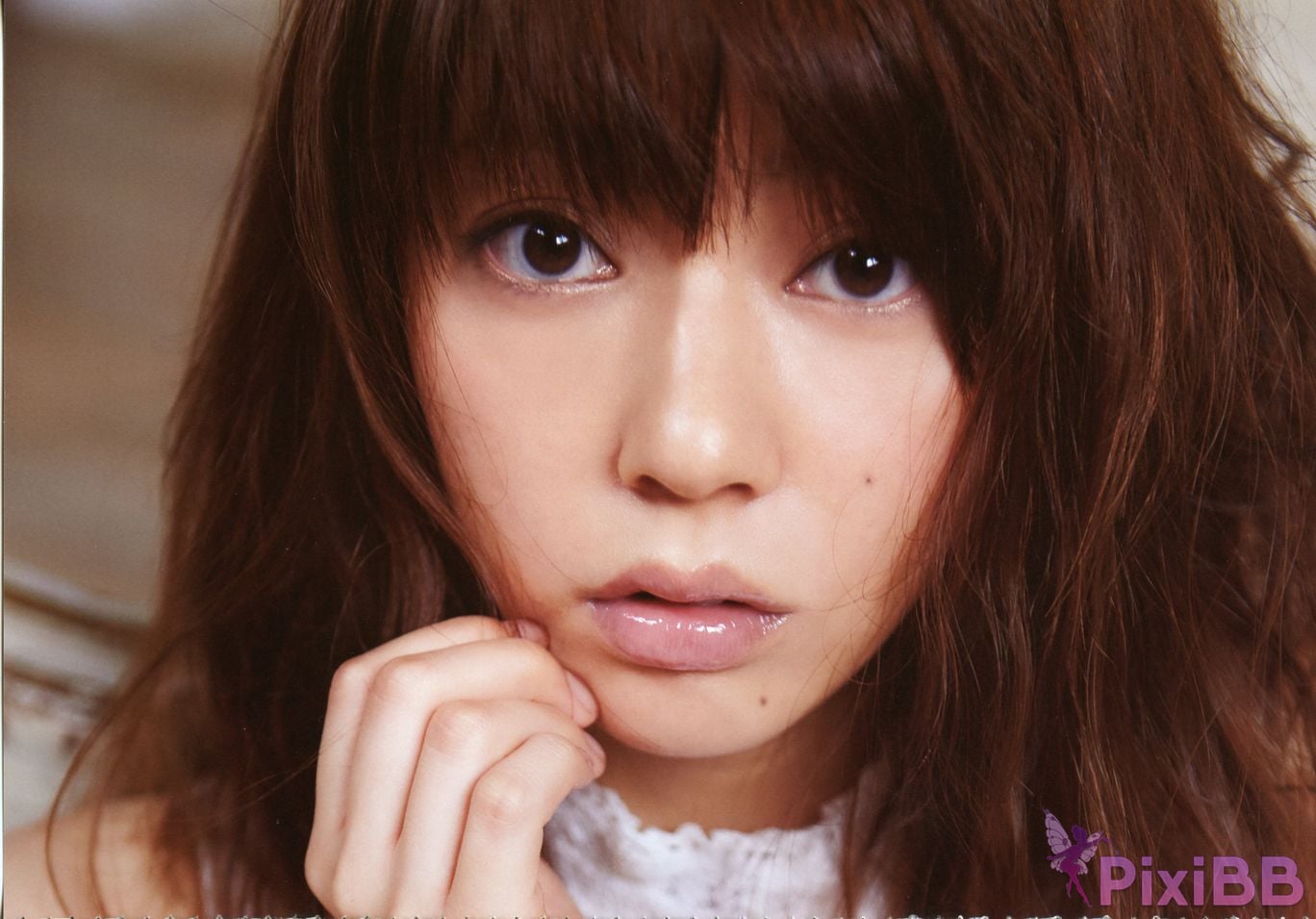 Japanese Idol Yuria Haga photo collection red x pink PixiBB.COM 020