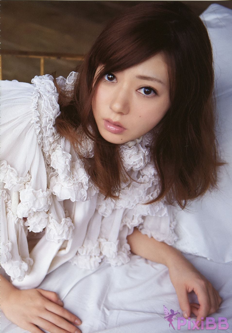 Japanese Idol Yuria Haga photo collection red x pink PixiBB.COM 043