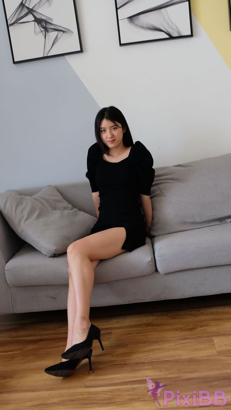Private Photoshoot He Rui Long legged sister goddess Full scale private photography PixiBB.COM 068.PNG