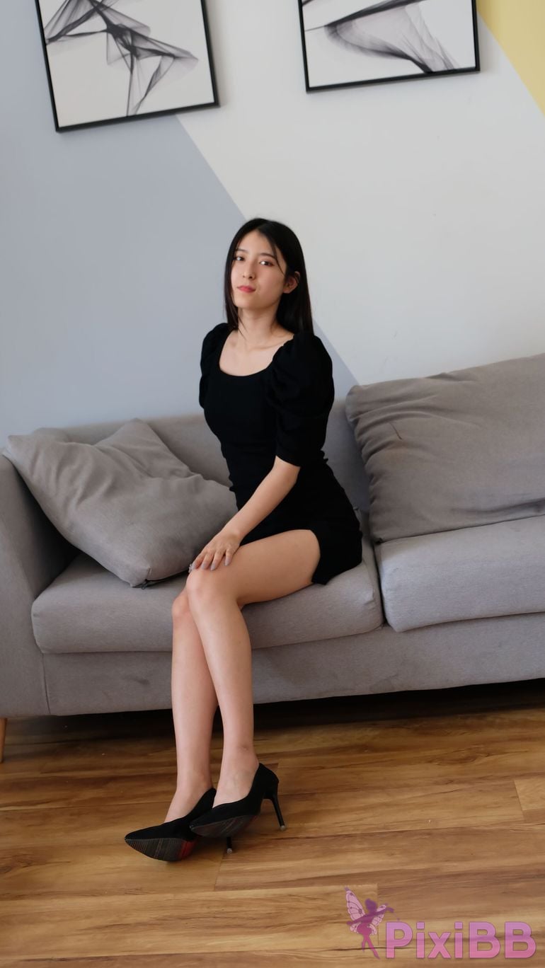Private Photoshoot He Rui Long legged sister goddess Full scale private photography PixiBB.COM 146.PNG