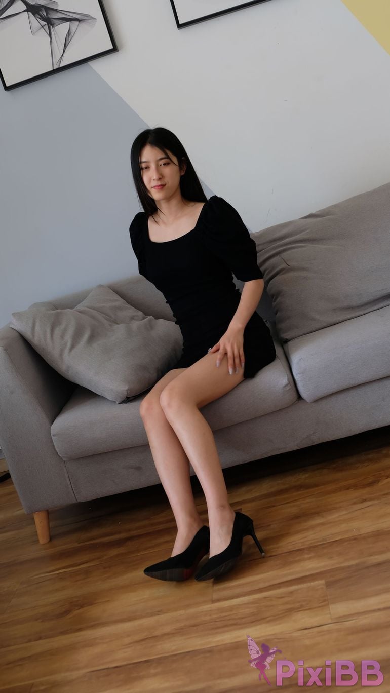 Private Photoshoot He Rui Long legged sister goddess Full scale private photography PixiBB.COM 179.PNG