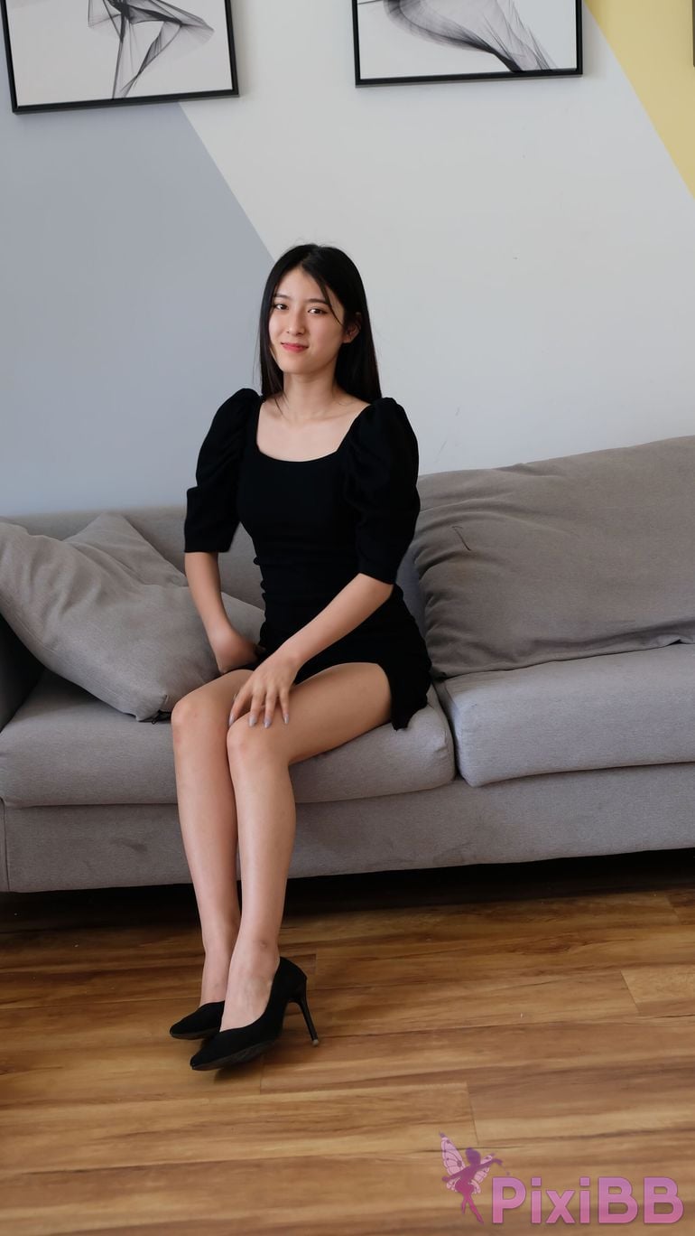 Private Photoshoot He Rui Long legged sister goddess Full scale private photography PixiBB.COM 201.PNG