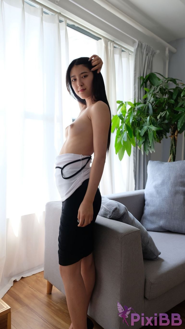 Private Photoshoot He Rui Long legged sister goddess Full scale private photography PixiBB.COM 202