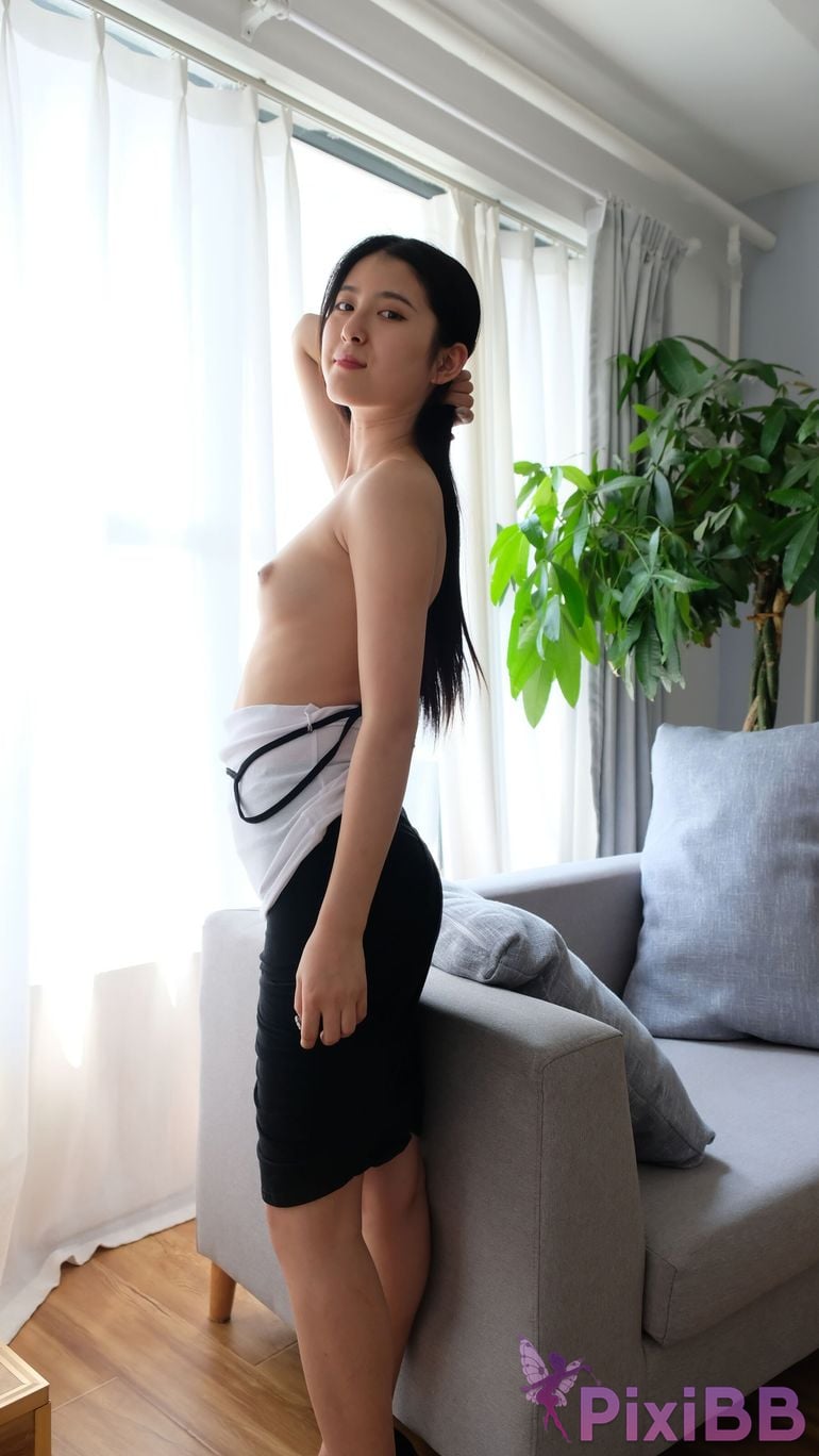 Private Photoshoot He Rui Long legged sister goddess Full scale private photography PixiBB.COM 203