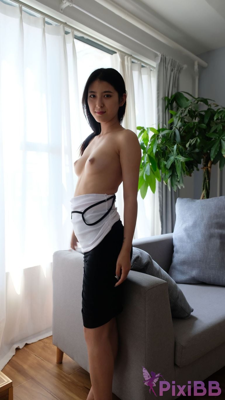 Private Photoshoot He Rui Long legged sister goddess Full scale private photography PixiBB.COM 206