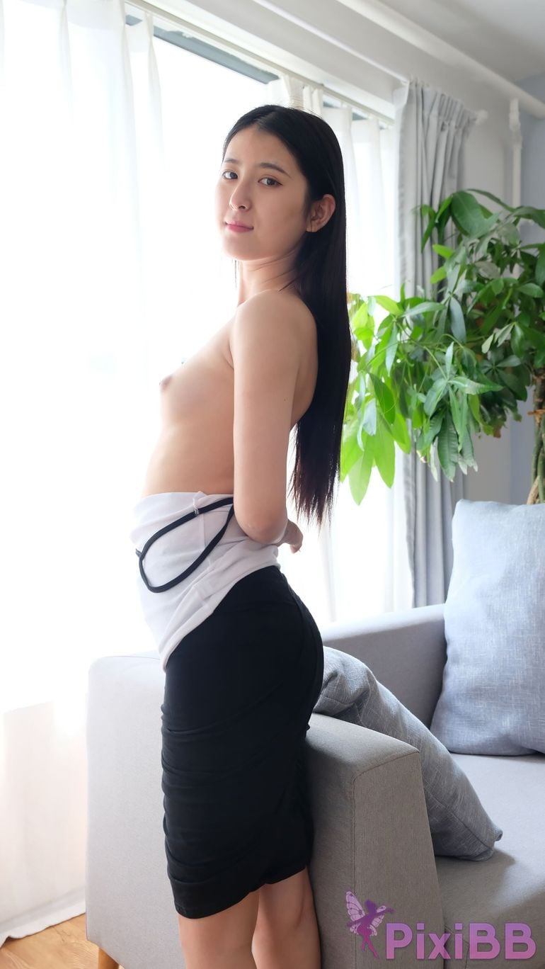 Private Photoshoot He Rui Long legged sister goddess Full scale private photography PixiBB.COM 226