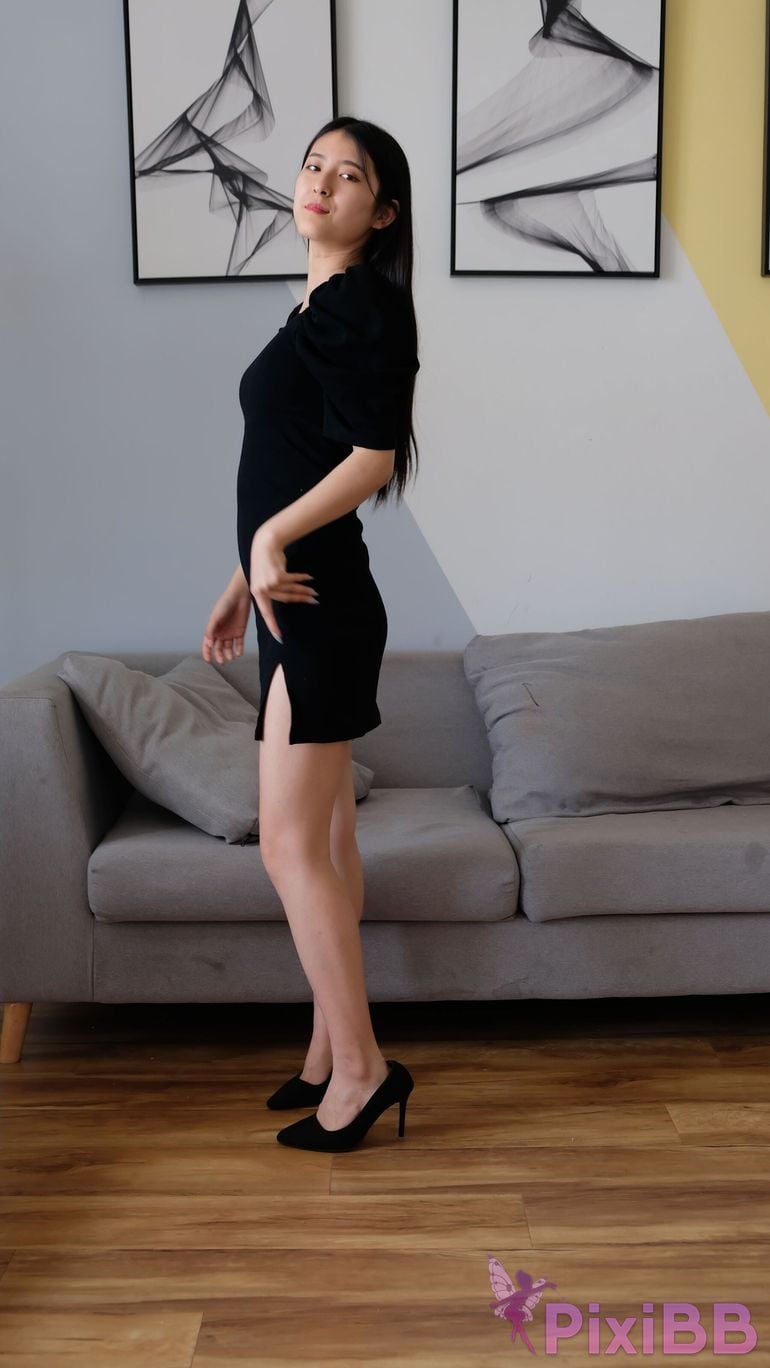 Private Photoshoot He Rui Long legged sister goddess Full scale private photography PixiBB.COM 268.PNG