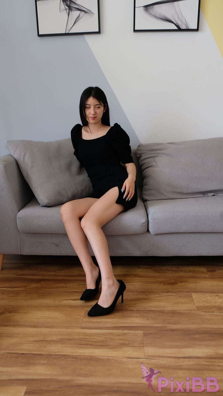 Private Photoshoot He Rui Long legged sister goddess Full scale private photography PixiBB.COM 334.PNG